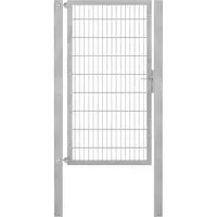 GAH Alberts Einzeltor Flexo Plus 100 cm x 180 cm Pfosten 80 cm x 80 cm Feuerverzinkt