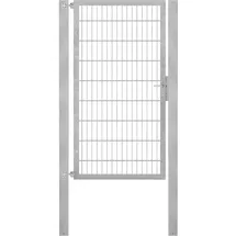 GAH Alberts Einzeltor Flexo Plus 100 cm x 180 cm Pfosten 80 cm x 80 cm Feuerverzinkt