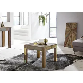 Wohnling Kalkutta Braun Mangoholz 60 x 60 x 47 cm
