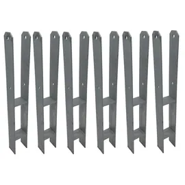 Buri Zaunpfosten 71 x 600 mm Feuerverzinkt