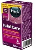 Blink® TotalCare Solution de nettoyage De Conservation Et Nettoyage 2x15 ml