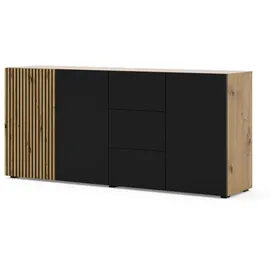 BIM Furniture Auris 180 x 82 x 42 cm Beige / Schwarz