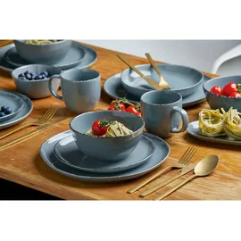 VAN WELL Kaffeetasse 0,32 l Grau 6 St.