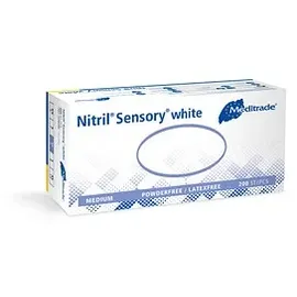 Meditrade Meditrade® Einmalhandschuhe Nitril® Sensory® M weiß