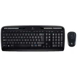 Logitech MK330 Desktopset, kabellos, US-Layout Tastatur und Maus