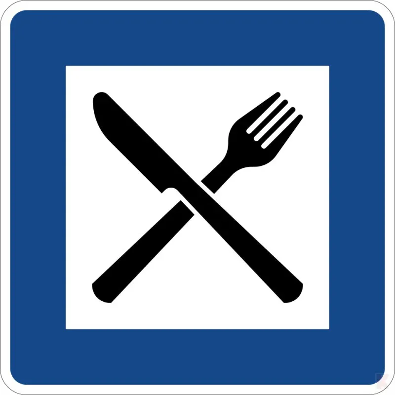 Klemos 2x2 – Verkehrszeichen Gasthaus 365-56