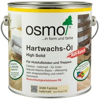 OSMO Hartwachs-Öl Anti-Rutsch 2,5 Liter 3088 Farblos halbmatt (R9)