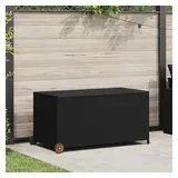 furnicato Garten-Auflagenbox 120 x 65 x 61 cm Schwarz