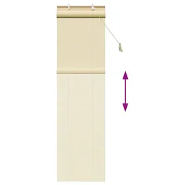 vidaXL Rollo Natur 50 x 220 cm Bambus/Braun