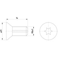 Textar Schraube, Bremsscheibe TPM0012