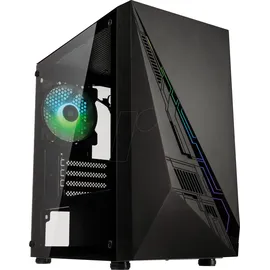 Kolink Inspire K2 Plus ARGB Micro-ATX-Gehäuse - schwarz