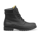 Panama Panama Herren Kalt gefüttert Classics Kurzschaft Stiefel Stiefeletten Schwarz Black 45 EU