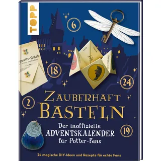 Frechverlag Zauberhaft basteln. Der inoffizielle Harry-Potter-Adventskalender. Adventskalenderbuch.: