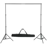 vidaXL Fotohintergrund-System 600 x 300 cm Weiß