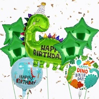 Dinosaurier Happy Birthday Ballon, Dinosaurier Folie Ballon, Dinosaurier Geburtstag Party, Dekoration, Kinder Geburtstag Ballon, Geburtstag Ballon, Dinosaurier Party