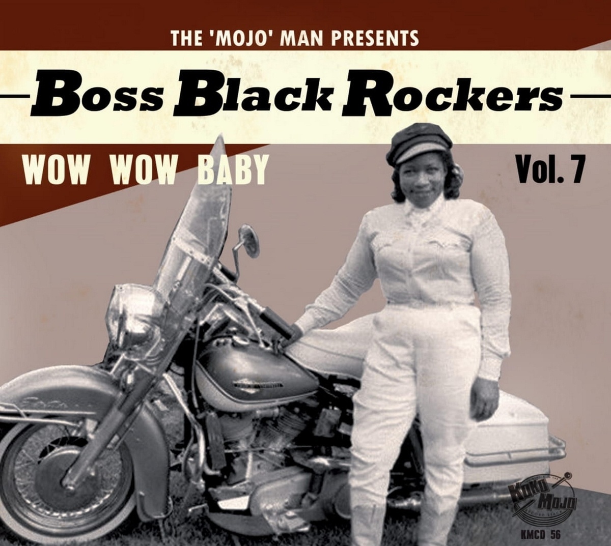 Boss Black Rockers Vol.7-Wow Wow Baby - Various. (CD)