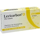Lecicarbon K CO2 Laxans Kindersuppositorien 10 St