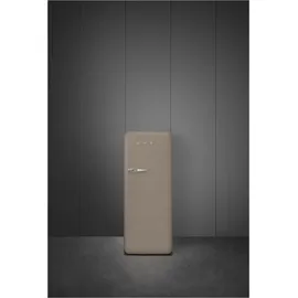 Smeg FAB28RDTP6 Retro-Kühlschrank (270 l, 1530 mm, Taupe)