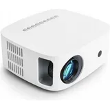 Mini Projektor Heimkino Hd Led 500 Lumen, Kontrast 100K:1 Usb Ipix-L03 - Weiß