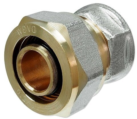 Schraubfitting-Übergang mit Innengewinde - 20 x 2,0 mm - 1'' für Alu-Mehrschicht-Verbundrohr