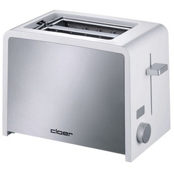 Cloer Toaster 3211 Kompakttoaster weiß