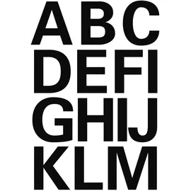 Herma Buchstaben-Etiketten 4167 Schwarz 25,0 x 25,0 mm 30 Etiketten