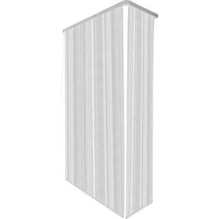 KLEINE WOLKE Eckduschrollo 132 x 56 x 240 cm milky