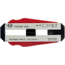 C.K Tools C.K T3756 100 Drahtabisolierer Geeignet für PVC-Drähte, PTFE-Drähte 1.00 mm (max)