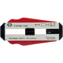 C.K Tools C.K T3756 100 Drahtabisolierer Geeignet für PVC-Drähte, PTFE-Drähte 1.00 mm (max)