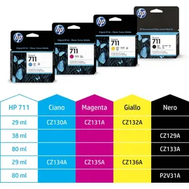 HP 711 cyan
