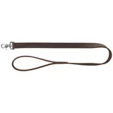 Trixie Rustic Fettleder Hundeleine dunkelbraun