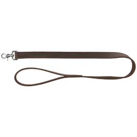 Trixie Rustic Fettleder Hundeleine dunkelbraun