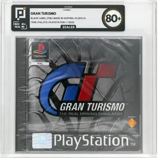 GRAN TURISMO Pixel 80+ **PS1 Playstation 1 NEU Sealed (no VGA WATA) Italian