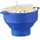 Relaxdays Popcornmaker für Mikrowelle blau, 1 St.