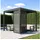 MIRADOR Lamellenwand für Pergola 1 Stück 0,93 x 2,36 x 0,06 m Anthrazit
