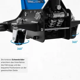 Högert Hydraulikheber 2 t 85-430 mm schwarz