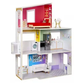 MGA Entertainment Holzpuppenhaus Rainbow High Townhouse mehrfarbig 502203EUC