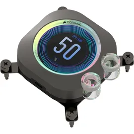 Corsair iCUE XC7 RGB ELITE LCD CPU-Wasserkühler, CPU-Kühler – Stealth Grey