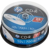 HP CD-R 52x, 25er Spindel