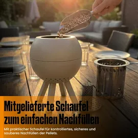 edenoutdoor Feuerschale Ø 22 cm Beige
