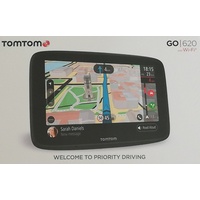 TomTom GO 620 6 zoll PKW-Navigationsgerät (158 Länder inkl. Europa and USA, Lebenslange Kartenupdates, Bluetooth, Wi-Fi, Weltkarten, Lifetime Map Updates, Hochleistungs-GPS)