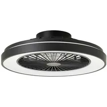 Brilliant G93854/06 Mazzaro LED-Deckenleuchte mit Ventilator LED EEK: E (A - G) 40W Schwarz