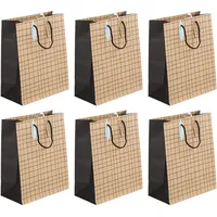 eurowrap Clairefontaine 28794-2C - Geschenktüte L, ideal für Ihre Geschenke, 26,5x14x33 cm, 210g, 1 Stück, Recycling Kraftpapier, Minimalist