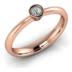 Verlobungsring VR02 585er Rotgold - 7057