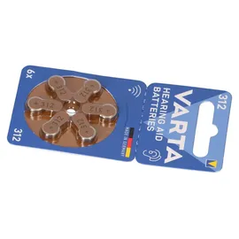 Varta Hörgerätebatterie 312 60 St.