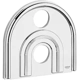Grohe Rosette 47463 47463IP0 Fertigmontageset 235x218 chrom/mattchrom