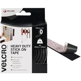 Velcro Vel-ec60241 Schwarz, 50 mm, 1 m, 1 Stück(e), Box