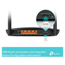 TP-Link Archer MR500 4G+ Dual Band Gigabit mobiler WLAN Router