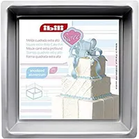Ibili - Extra hohe gerade quadratische Form 20X20X10