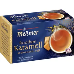 Meßmer Tee Rooibos Karamell 20ST 40G